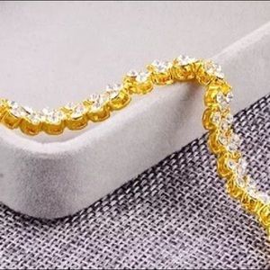 Tennis Bracelet RoseGold, Gold or Silver